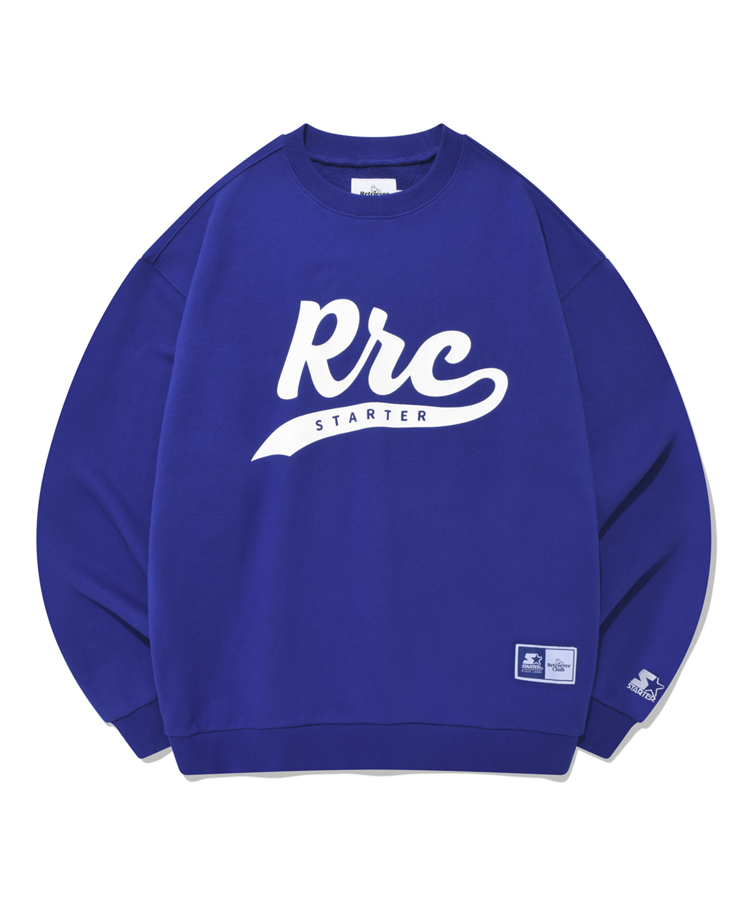 RC X STARTER RRC ORIGINAL LOGO CREWNECK [ROYAL BLUE]