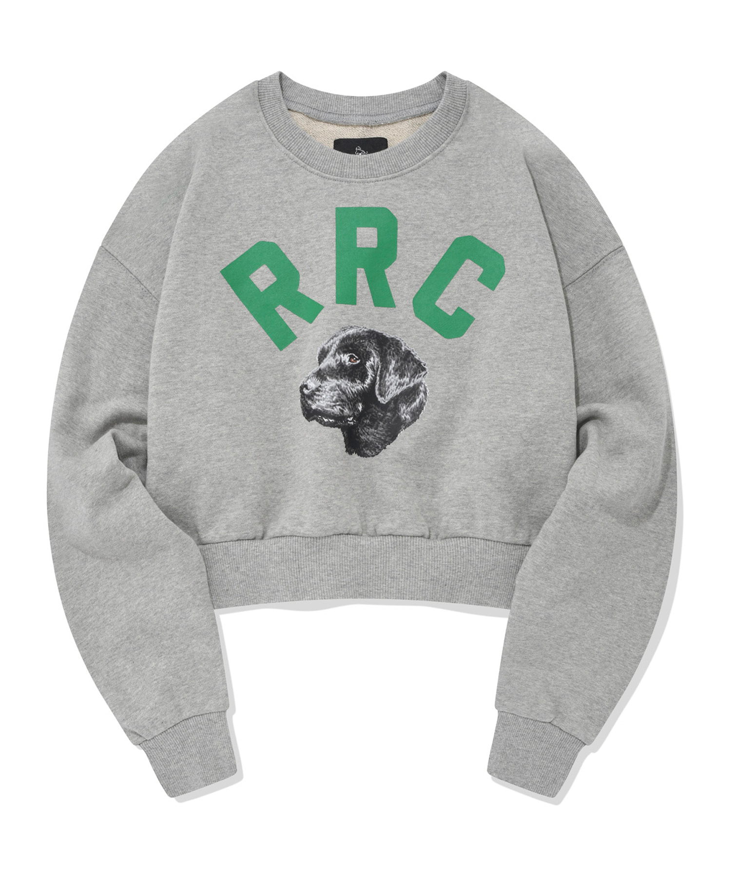RRC RETRIEVER CROP CREWNECK [GRAY]