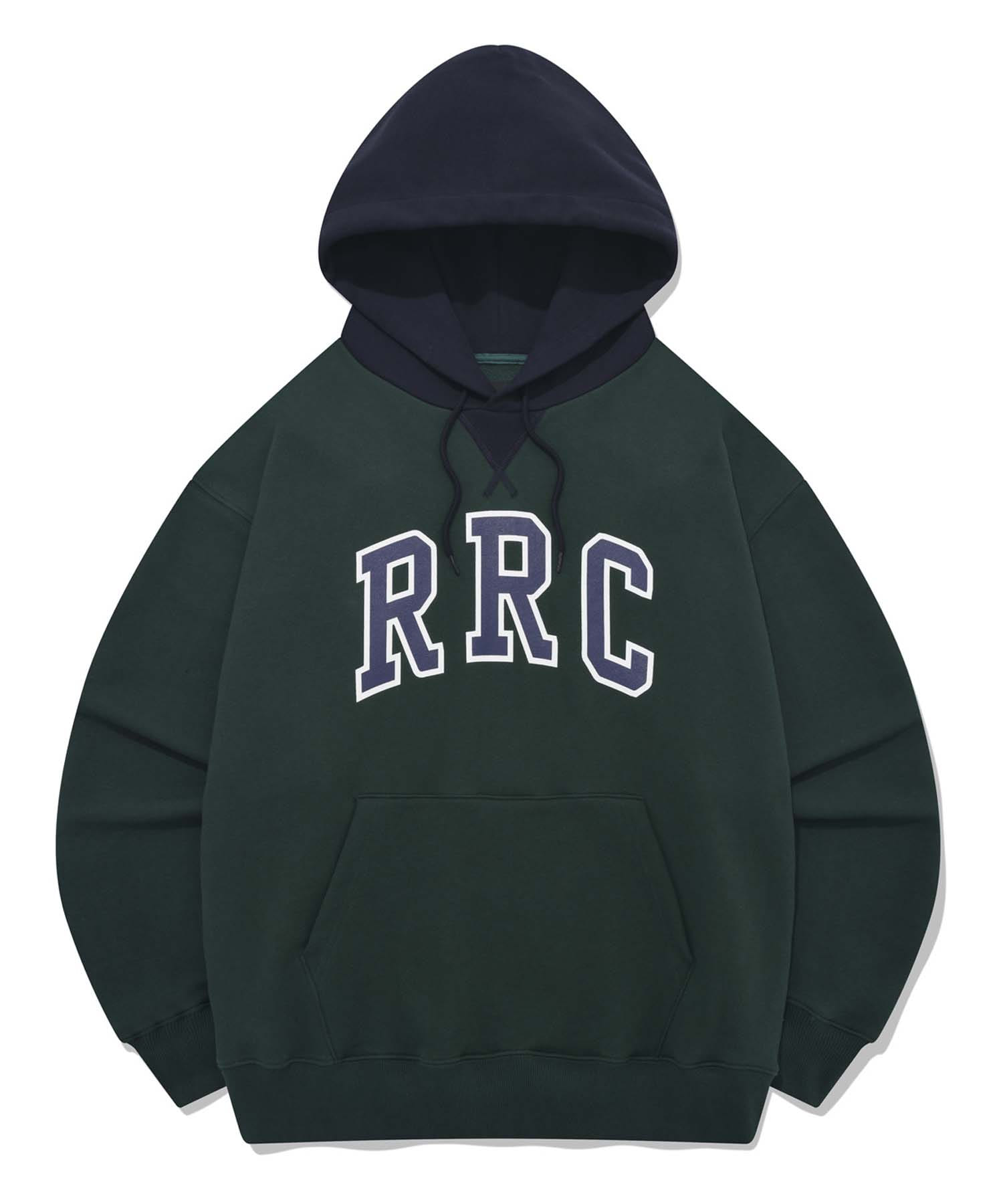 TWO TONE ARCH HOODIE [GREEN]