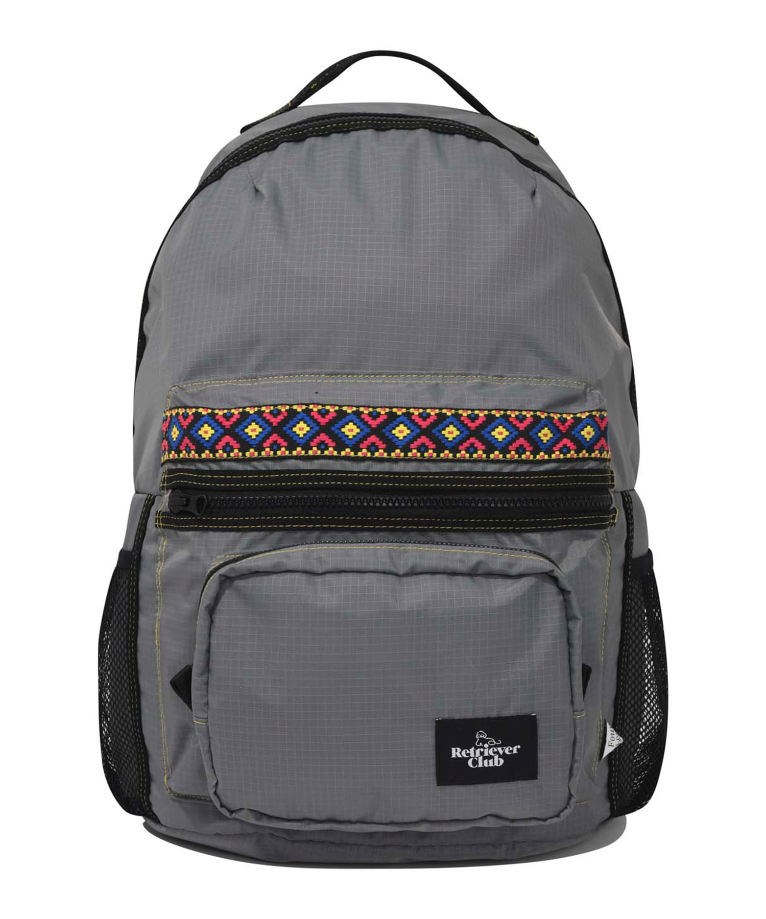 RC X FP AZTEC TRIBAL BACKPACK [GRAY]