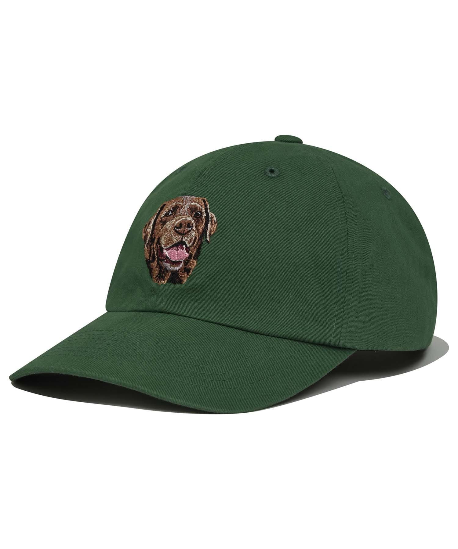 CHOCO LAB BALL CAP [GREEN]