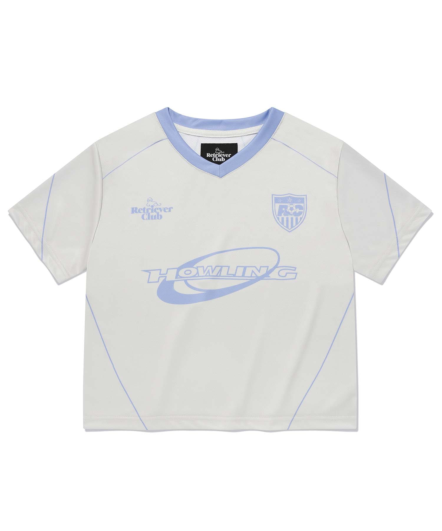 HOWLING SOCCER CROP JERSEY [IVORY]